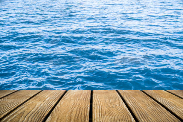 istock Old Wooden table with Restaurants Or the coffee shop background 656705332