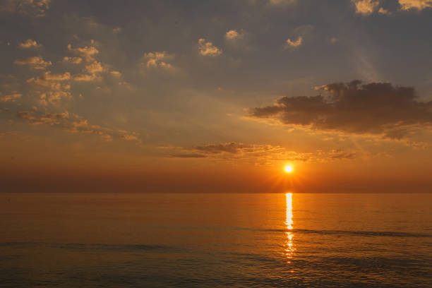 istock sunrise sky and sea landscape  nature background 656709434