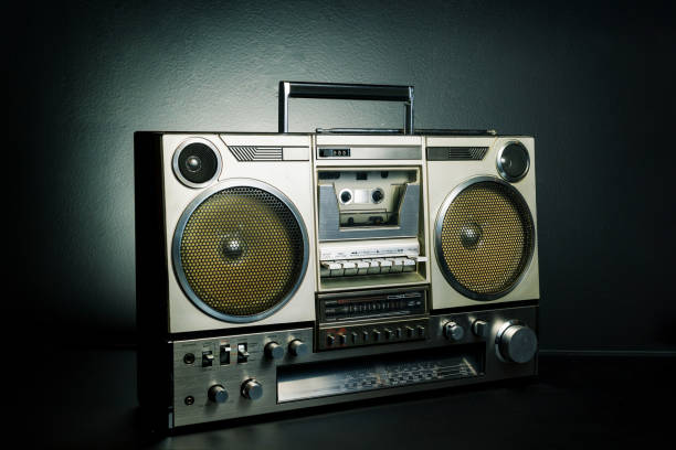 istock Vintage radio boombox 656710742