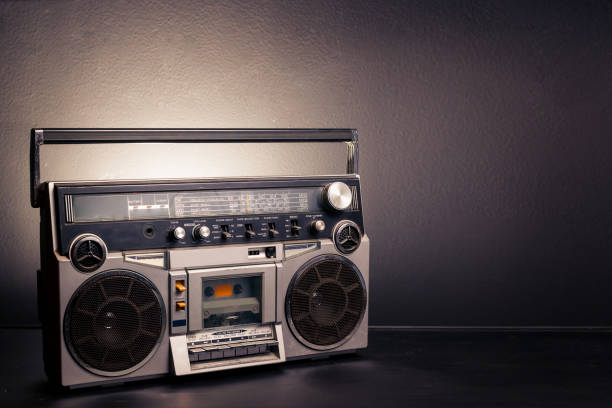 istock Vintage radio boombox 656711008