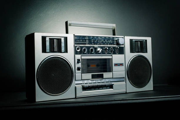 istock Vintage radio boombox 656711098
