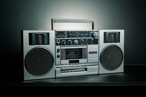 istock Vintage radio boombox 656711312