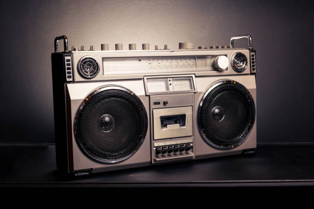 istock Vintage radio boombox 656711820