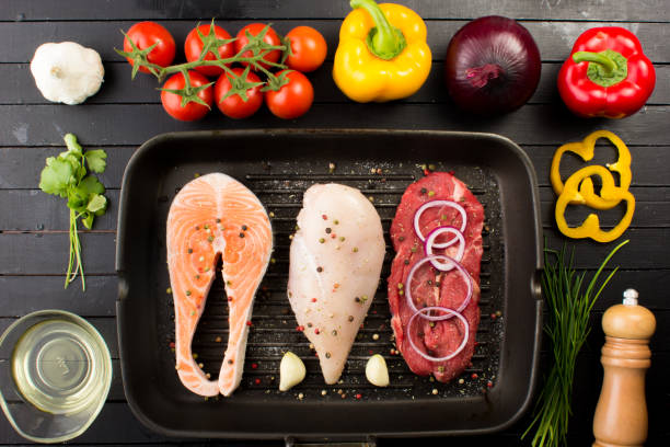 istock Animal proteins ready to be cooked 656718582