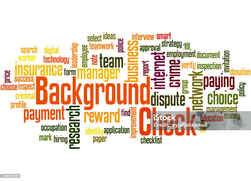Word Checker Background Background Check Word Cloud Concept Stock Illustration - Download Image ...