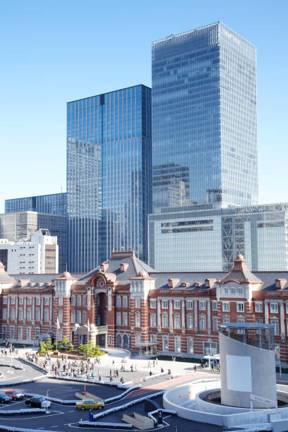 istock The red-brick Tokyo station 656733342