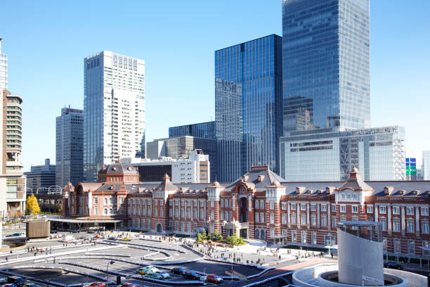 istock The red-brick Tokyo station 656733384