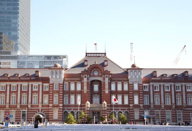 istock The red-brick Tokyo station 656733454
