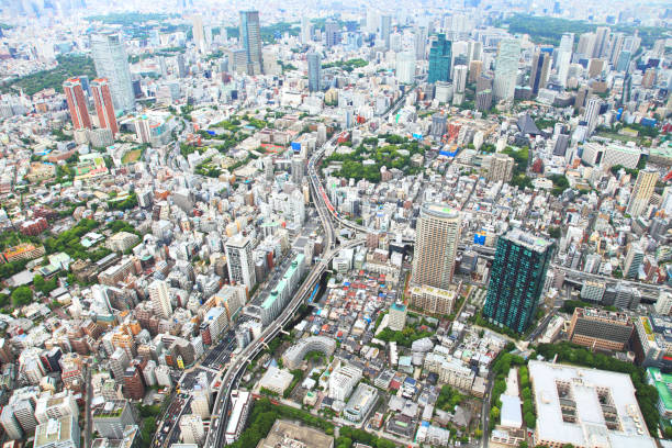 istock Spectacular view of Tokyo 656758500