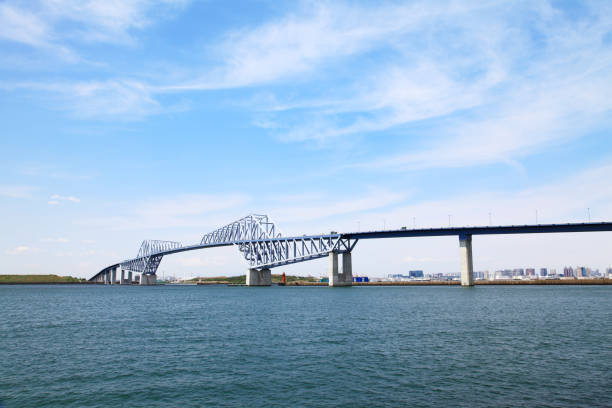 istock Gate Bridge in Tokyo during the day 656759830