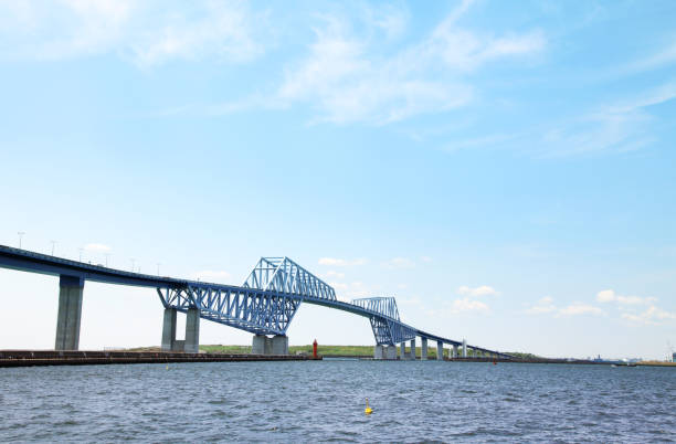 istock Gate Bridge in Tokyo during the day 656760036