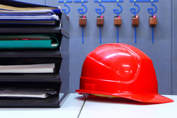 istock Business planning.Industrial background.Office. 656760972