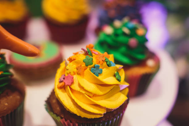 istock Beautifully decorated catering banquet table with different food snacks 656765720