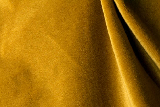 goldene angora-ziege velour stoff wie samt, gemischt mit natürlichen seidenfäden. mohair-textil. kaschmir, samt wildleder und gemsen effekt. für polster - cashmere texture stock-fotos und bilder