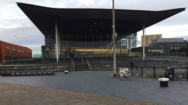 The Senedd, also known as the National Assembly building