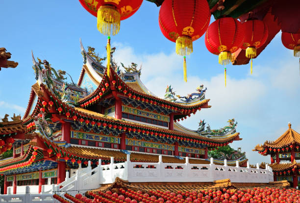 istock Lanterns decoration during Chinese New Year 656780416