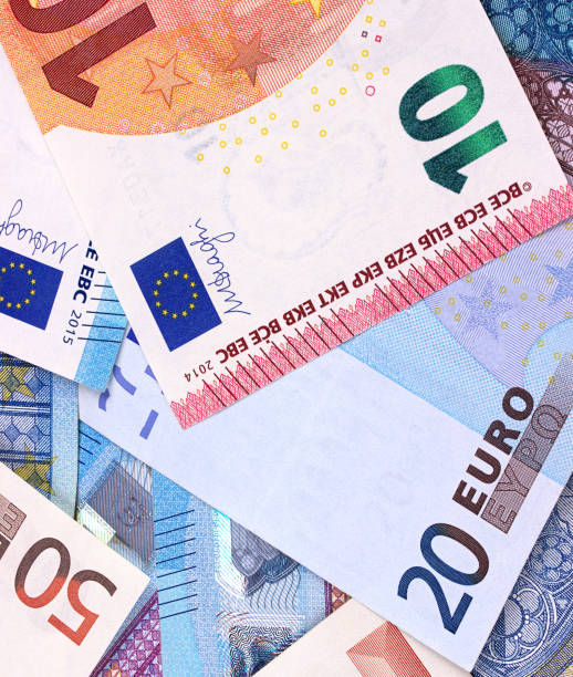 istock Euro Money Banknotes abstract background. 656783578