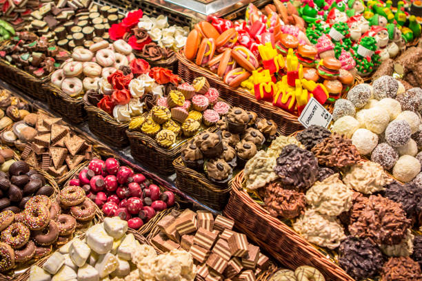 istock Chocolate on the market in Barcelona 656783588
