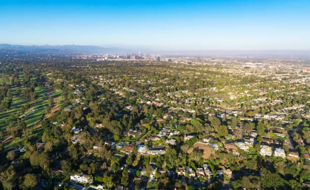 istock Aerial view of Los Angeles 656783896