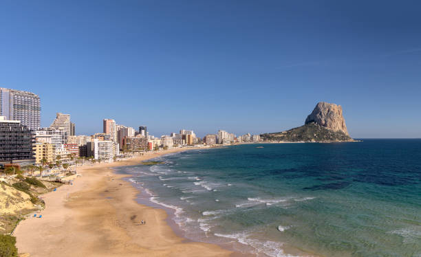 istock Mediterranean beach of Calpe in Southern Spain 656790402