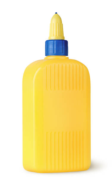 istock Plastic bottle of glue rotated 656803450
