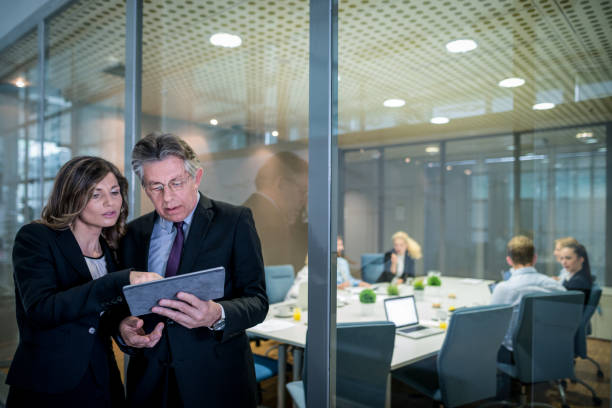 istock Business meeting in conference room. 656814040