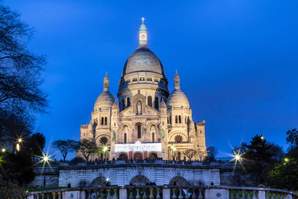 istock Basilica Sacre Coeur in Montmartre in Paris 656814978