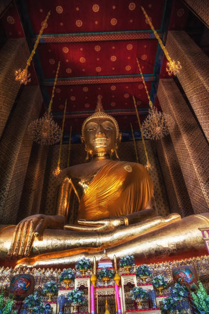 istock Buddha at Wat Kalayanamit, Bangkok, Thailand 656817956