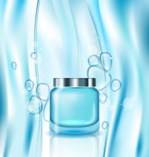 istock Cosmetic ad, Cream in Turquoise Tube 656826134