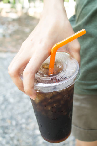 istock Woman with iced coffee 656838262
