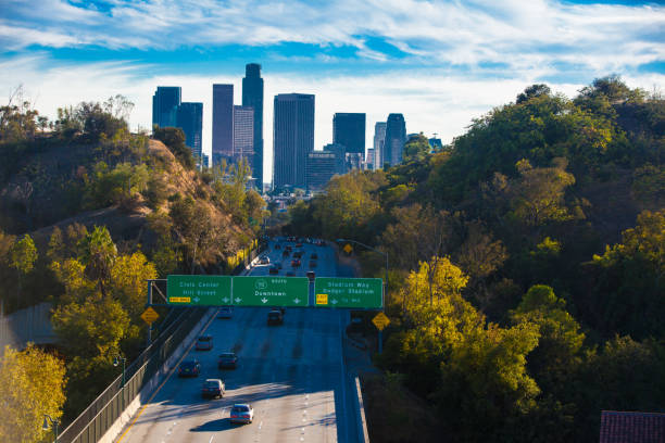 istock LA Skyscrapers and Skyline 656838488