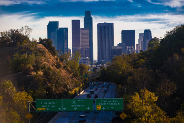 istock LA Skyscrapers and Skyline 656838492