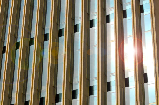 istock The glass windows of the building 656846268