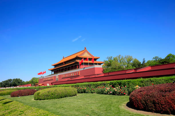 istock Tiananmen square in Beijing, China 656849084