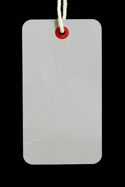 istock Blank paper price tag 656854442