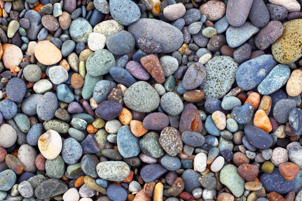 istock Background of stones. Pebble. Construction material. 656855016