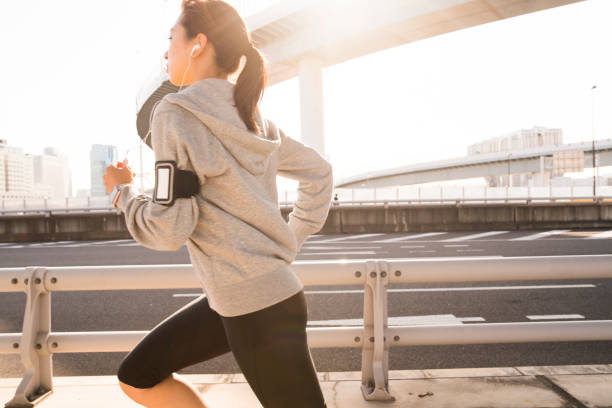 istock A woman in a hurry 656855804