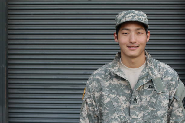 istock Smiling Military Asian Healthy Man 656858050