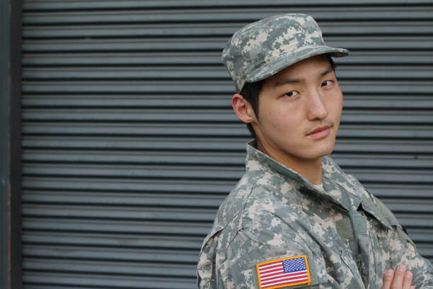 istock Smiling Military Asian Healthy Man 656858054