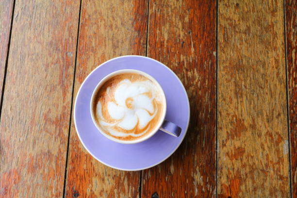istock coffee cappuccino on wooden table 656902500