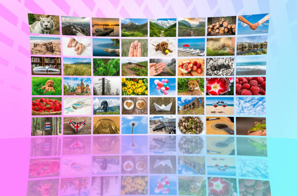 istock Screens forming a big multimedia broadcast video wall 656912752