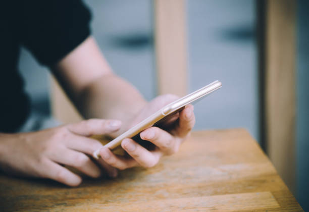 istock Young hipster woman using smartphone 656916148