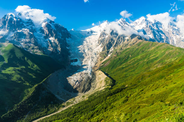 istock Beautiful snow mountains and glacier in Georgia 656919934
