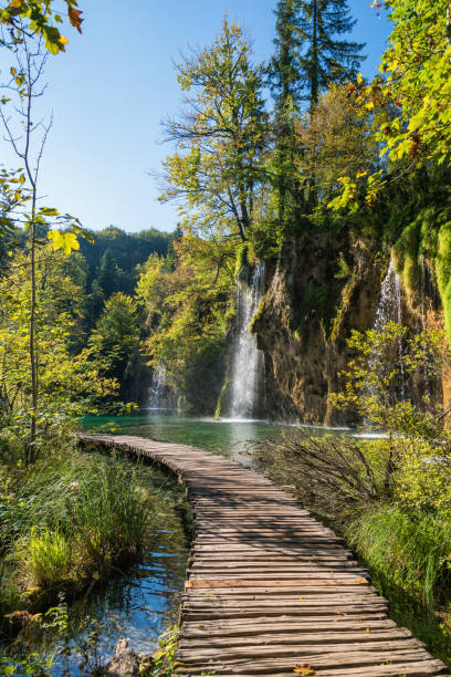 istock Beautiful Plitvice lakes in autumn 656942684