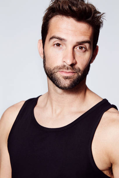 istock Brown eyed vest guy 656944318