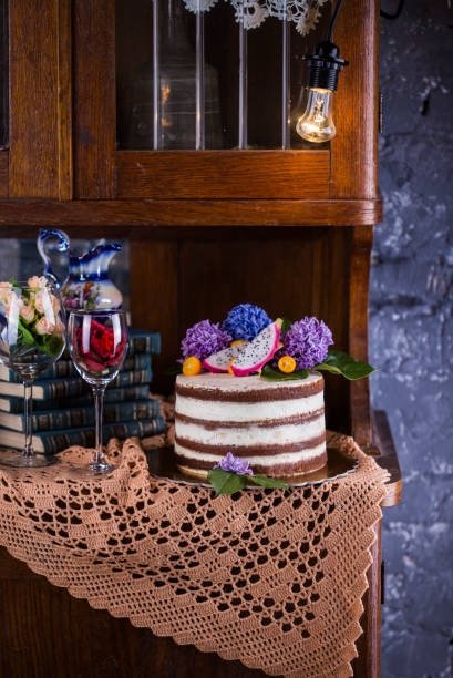 istock chocolate cake with butter cream 656947512