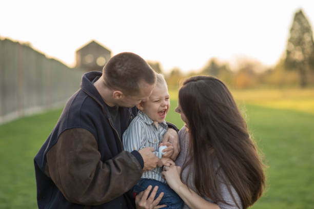 istock Family enjoying time together outside 656948430