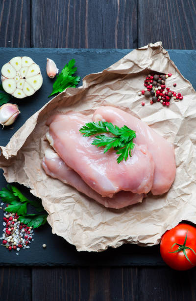 istock Raw chicken with herbs and spices 656958402