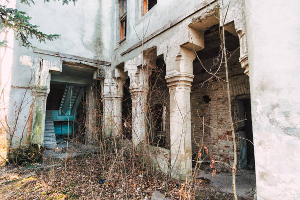 Old ruined building outdoor