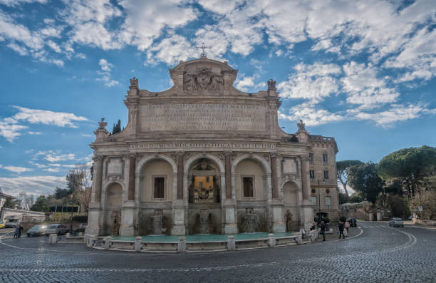 istock Paola Water Fountain, Rome 656968642